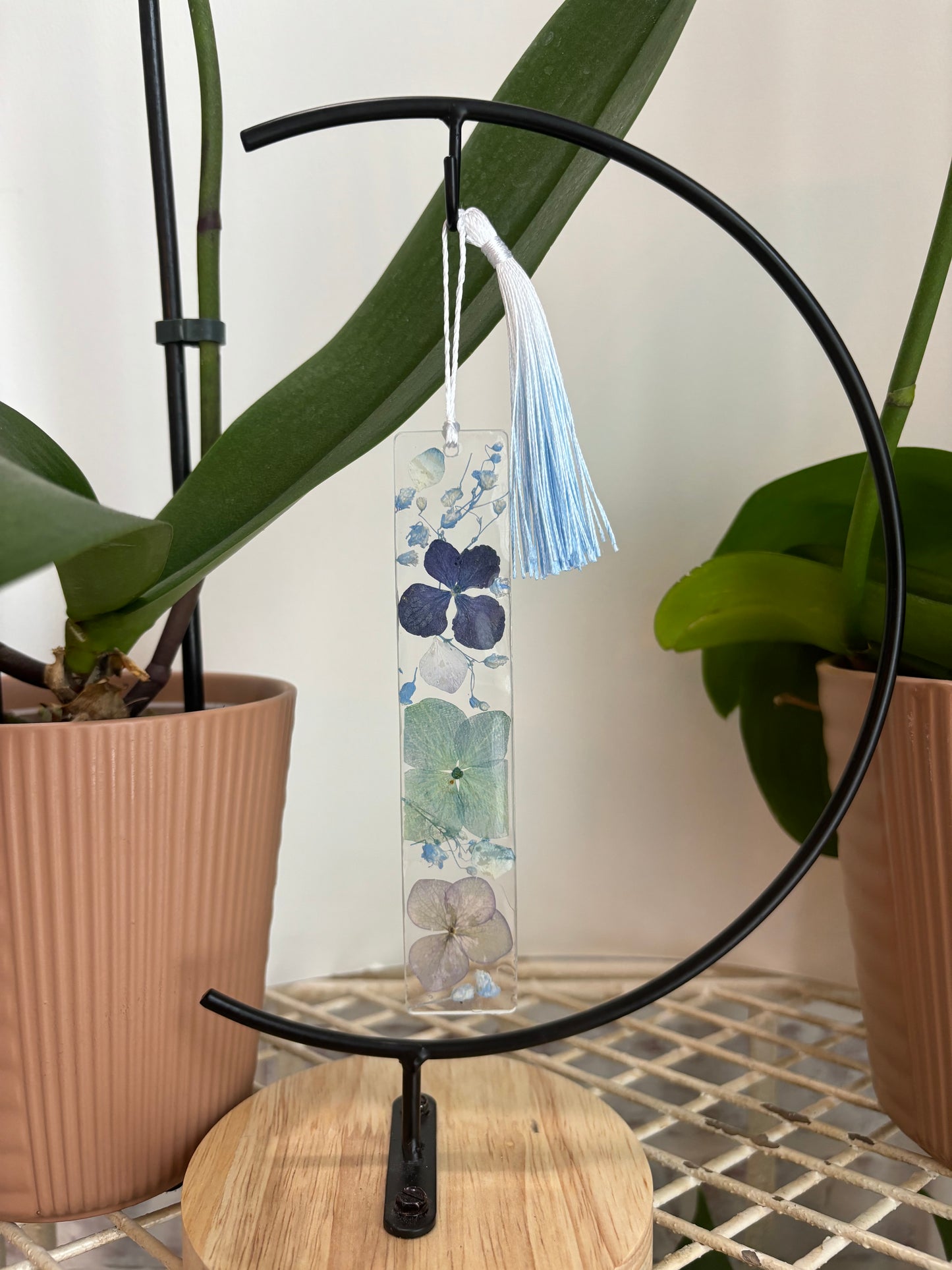 Blue Bloom Bookmark