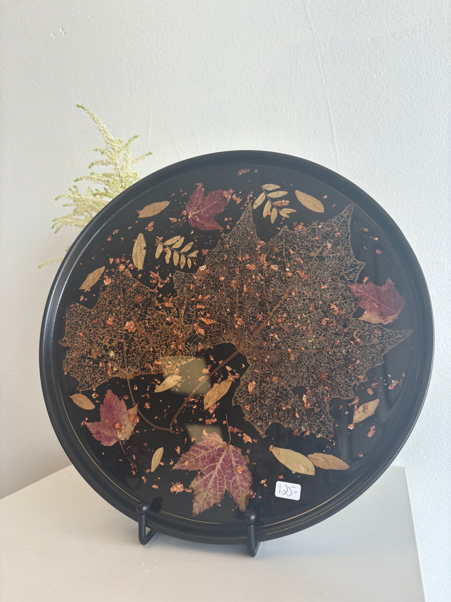 Maple Leaf Ceramic Tray