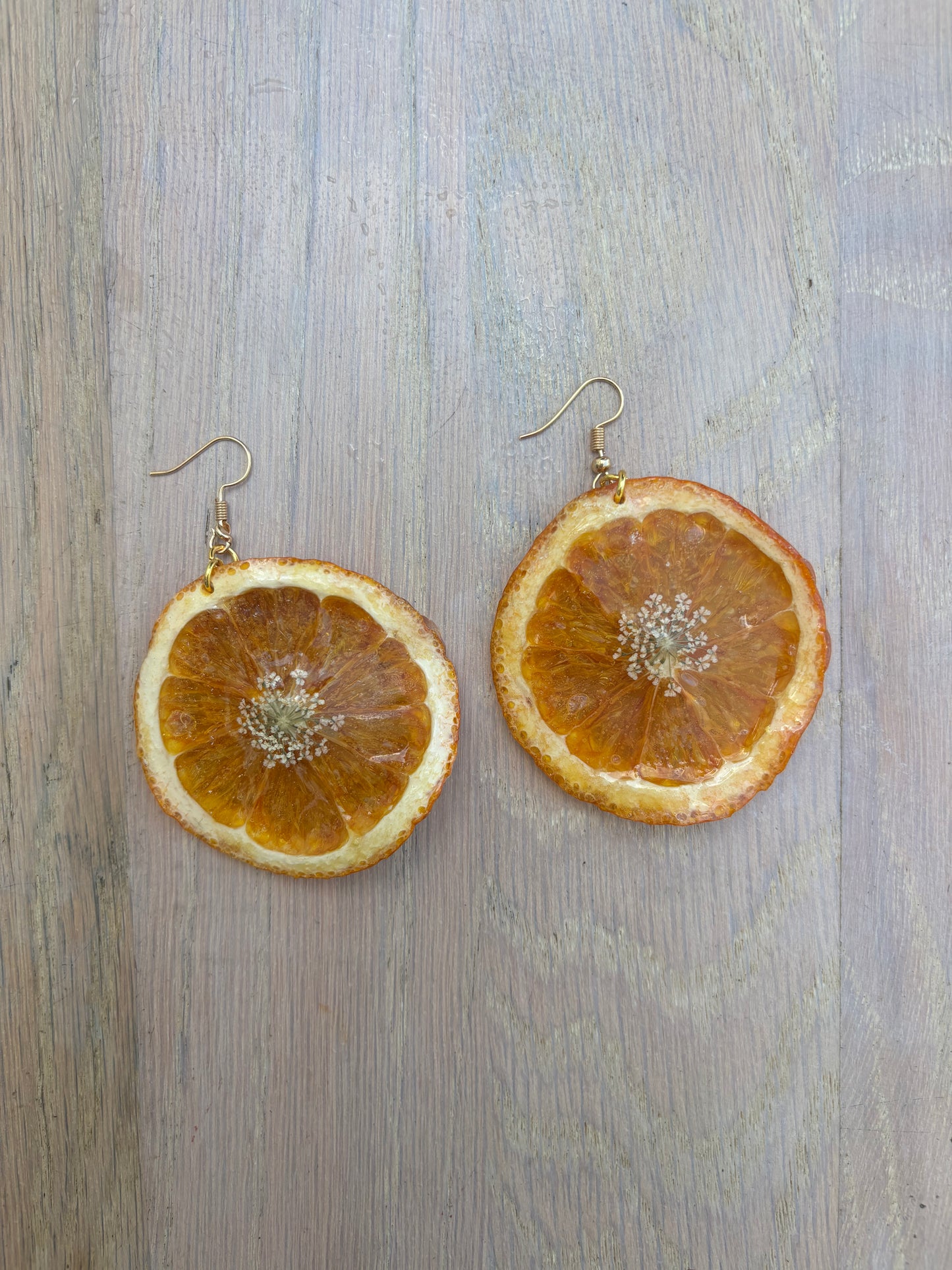 Baby’s Breath Orange Slices